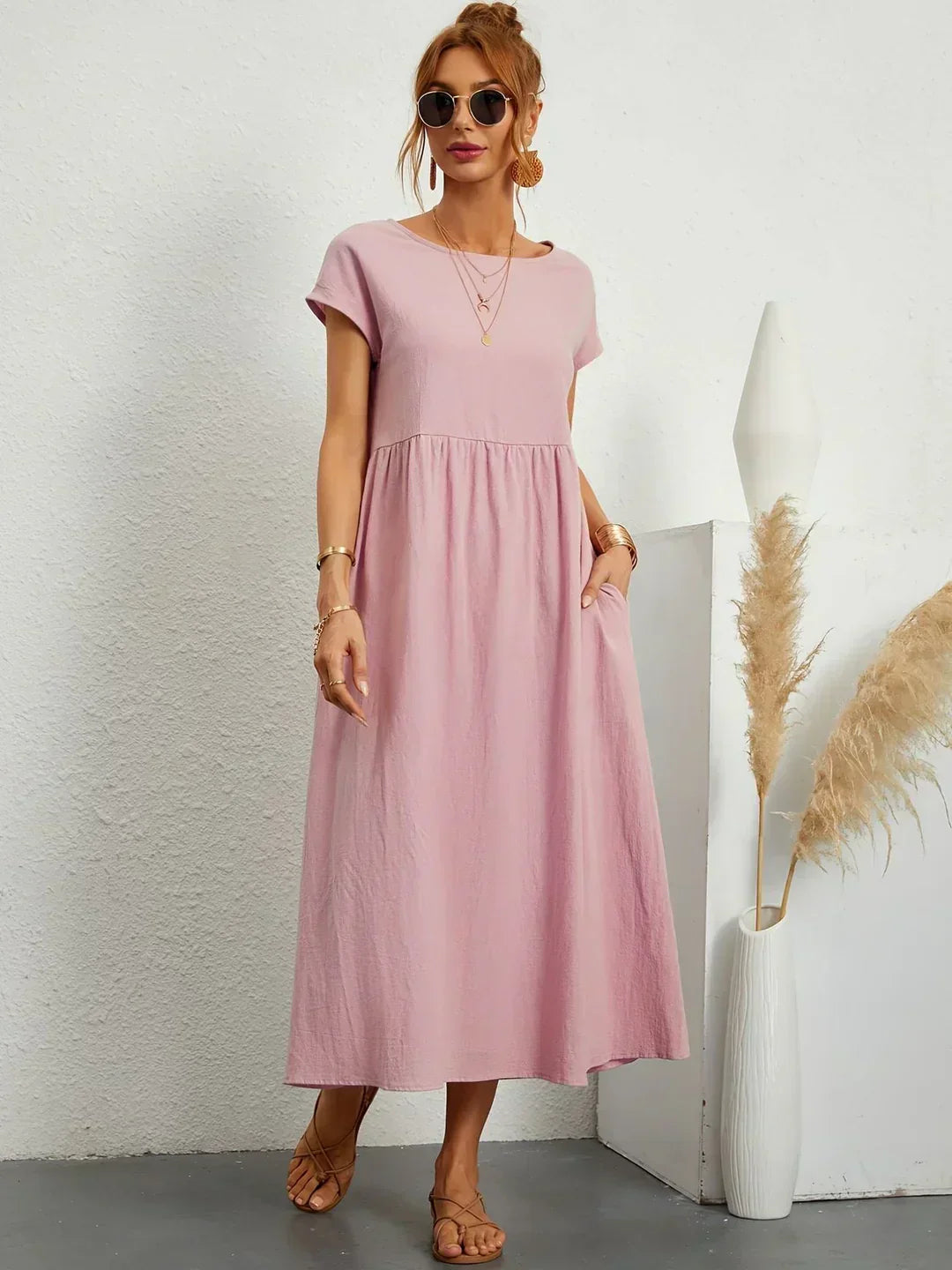 Gabrielle | Elegantní midi šaty s nadčasovým designem