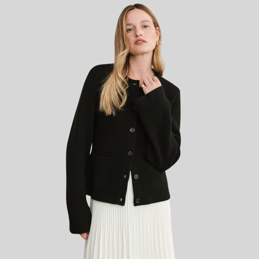 Camila | Elegantní pletený kardigan na knoflíky