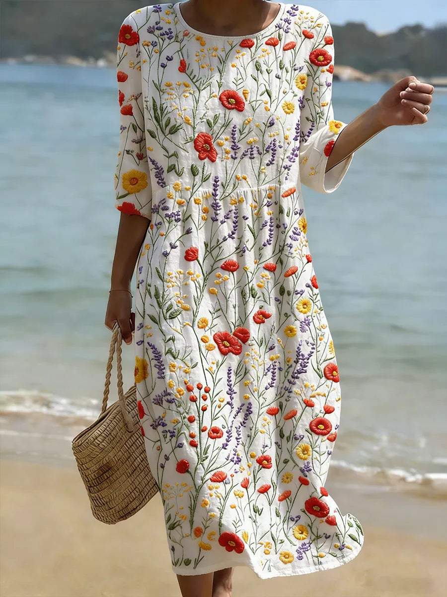 Beatrice Langley™ - Šaty Floral Breeze