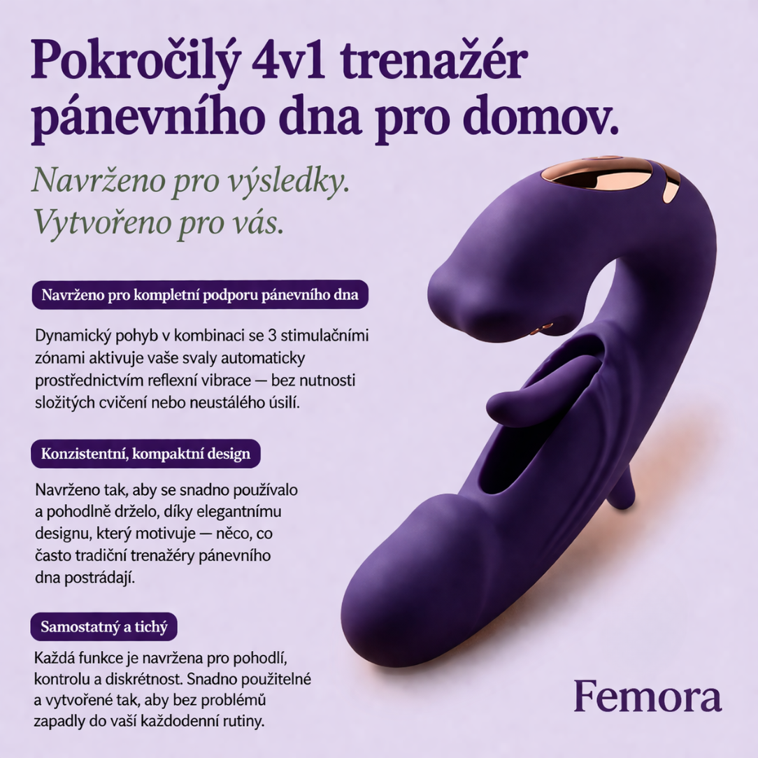 Femora™ 4v1 – Aktivátor Pánevního Dna