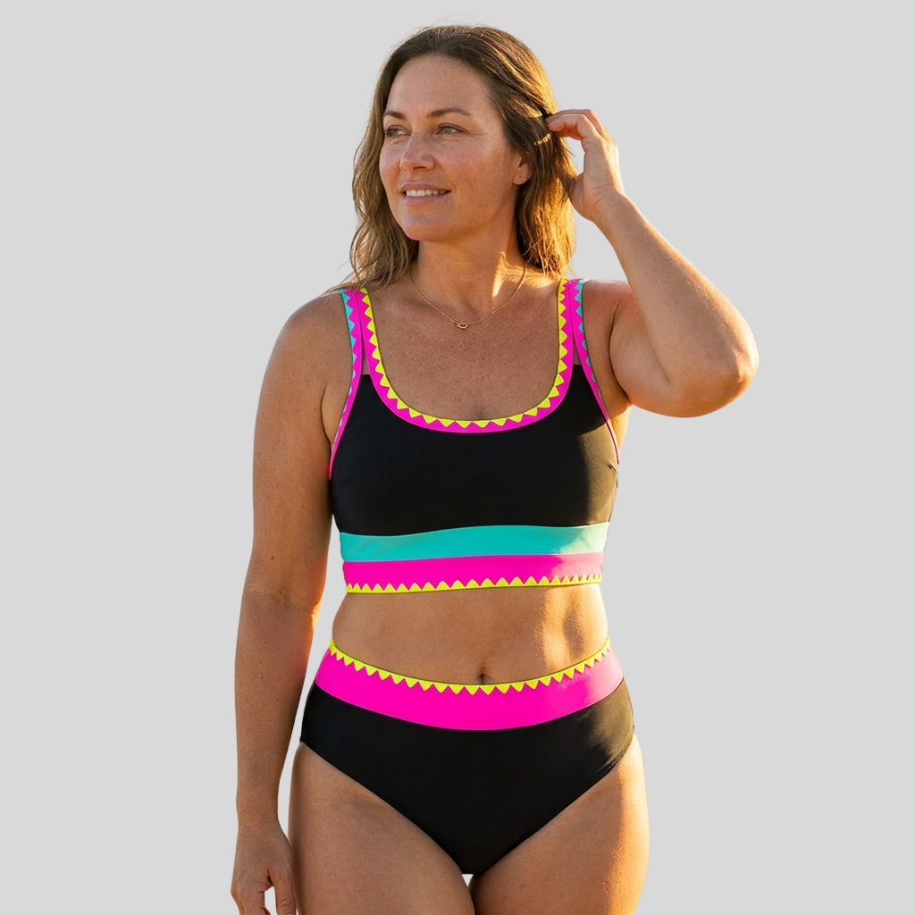 Bikiny s okamžitým zkráceným topem Lucy