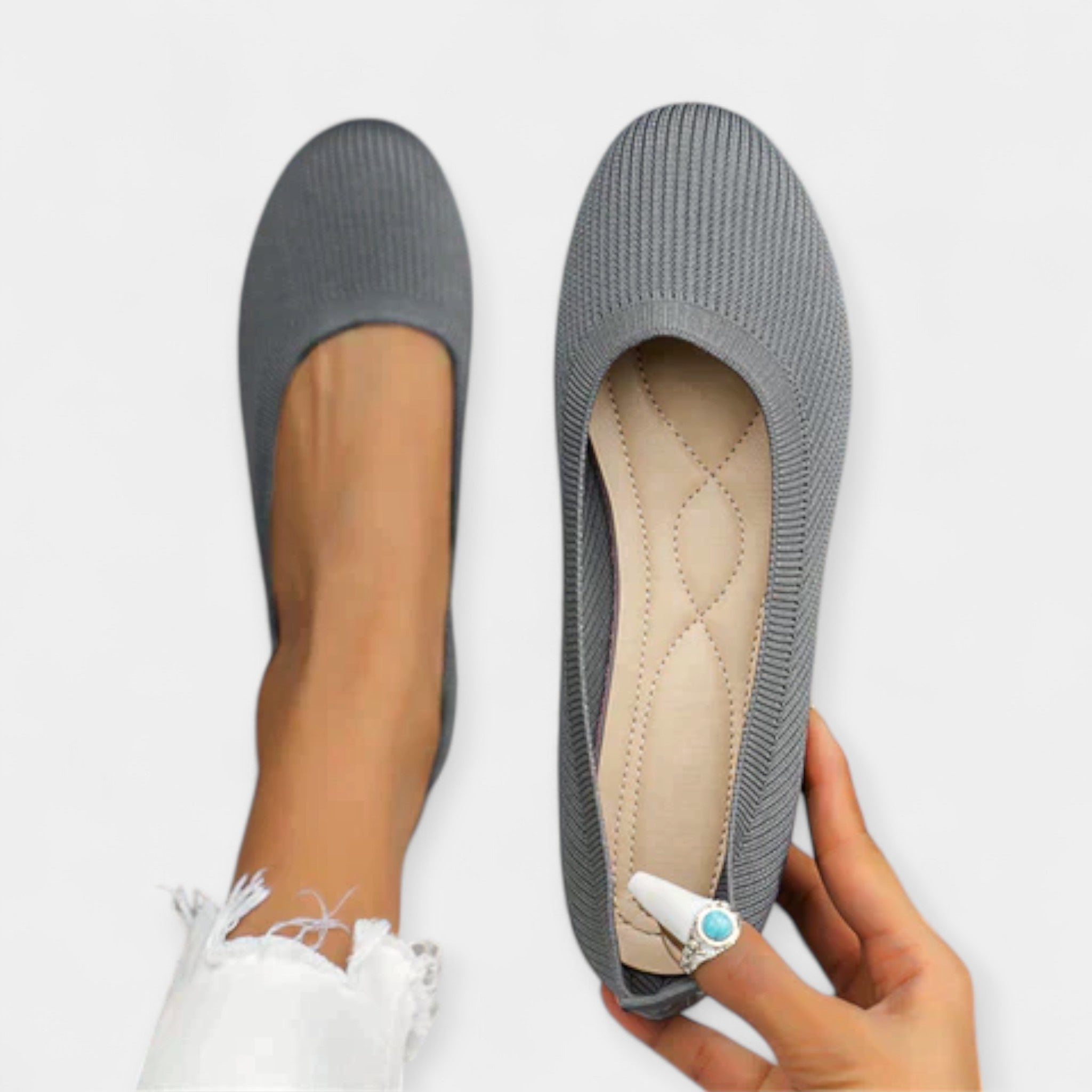 Sára Elegantní Ortopedické SlipOn Tenisky PaměťováPěna