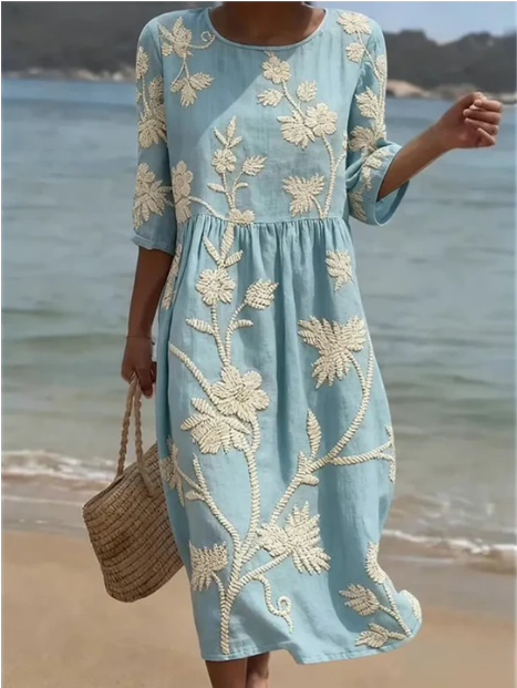 Harriet Bloom™ - Lehká květinová šaty